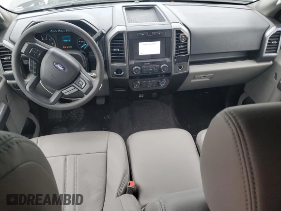 2020 Ford F-150 XL with VIN 1FTEW1C40LFA96741, listed as a Copart auction lot 50423815 with 96,046 mi miles and Salvage Title. Bid and sale history available at DreamBid. Image 8.