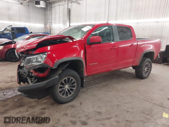 2018 Chevrolet Colorado 4WD ZR2 with VIN 1GCGTEEN6J1154778, listed as a IAAI auction lot 41191488 with 93,560 mi miles. Bid and sale history available at carsss.com. Image 18.