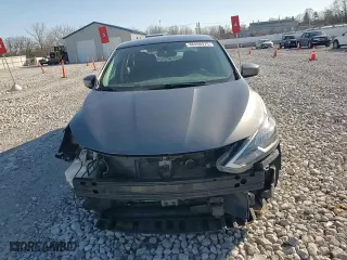 2018 Nissan Sentra SV with VIN 3N1AB7AP1JY256208, listed as a Copart auction lot 48498975 with 40,108 mi miles and Salvage Title. Bid and sale history available at carsss.com. Image 10.