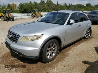 2008 Infiniti FX with VIN JNRAS08W98X204564, listed as a Copart auction lot 69335644 with 288,226 mi miles and Salvage Title. Bid and sale history available at carsss.com. Image 1.