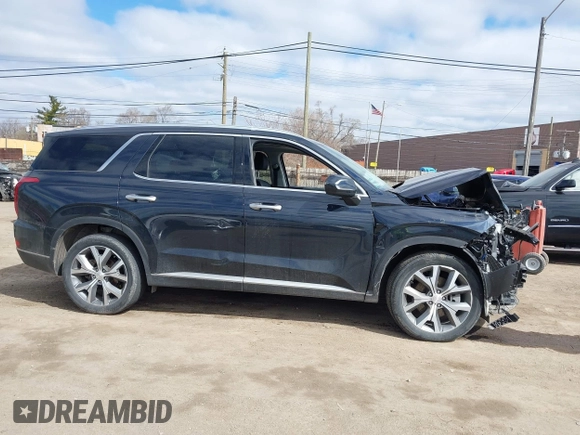 2022 Hyundai Palisade SEL z VIN KM8R4DHE3NU457853, wystawiony jako IAAI lot #42028080 z przebiegiem 34 654 mil mil oraz . Historia ofert i sprzedaży dostępna na DreamBid. Obrazek 13.