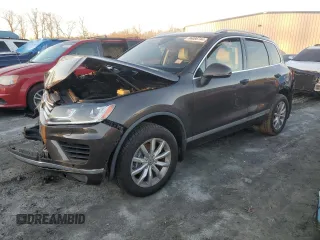 2016 Volkswagen Touareg Sport с VIN WVGEF9BP9GD008275, выставлен на аукционе Copart как лот 86086744 с пробегом Не указан миль и Списание • Salvage title. История ставок и продаж доступна на DreamBid. Изображение 1.