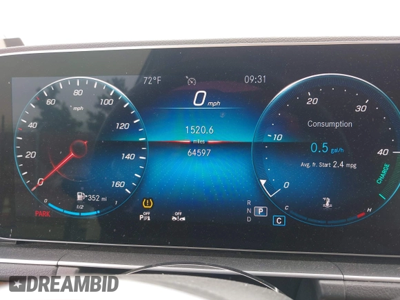 2020 Mercedes-Benz GLE 350 with VIN 4JGFB4JB4LA207240, listed as a IAAI auction lot 42559652 with 64,597 mi miles and . Bid and sale history available at DreamBid. Image 7.