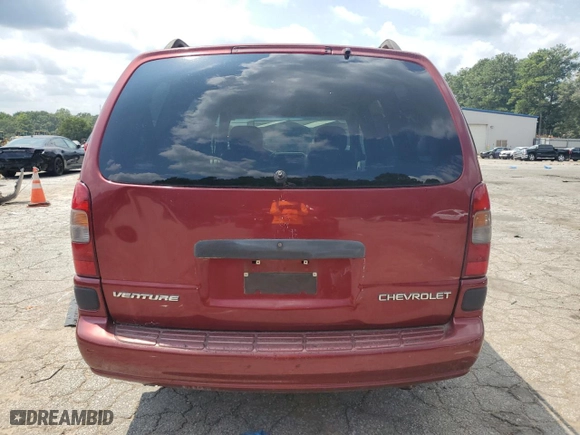 1999 Chevrolet Venture with VIN 1GNDX03E9XD178844, listed as a Copart auction lot 68096404 with 0 mi miles and Salvage Title. Bid and sale history available at carsss.com. Image 6.