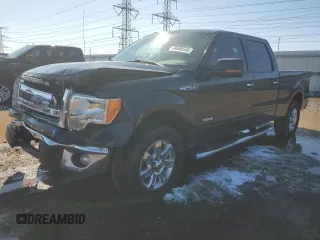 2013 Ford F-150 XL with VIN 1FTFW1ETXDFD25419, listed as a Copart auction lot 49680545 with 138,446 mi miles and Salvage Title. Bid and sale history available at carsss.com. Image 1.