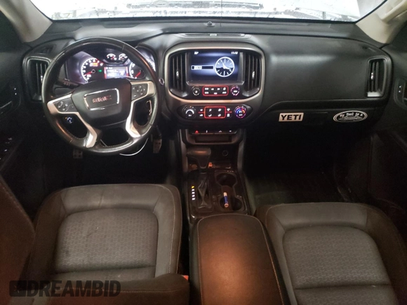 2015 GMC Canyon 4WD SLE with VIN 1GTG6BE36F1187064, listed as a Copart auction lot 46594735 with 109,987 mi miles and Salvage Title. Bid and sale history available at carsss.com. Image 8.