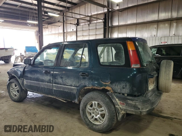1997 Honda CR-V with VIN JHLRD184XVC032018, listed as a Copart auction lot 71179594 with 135,000 mi miles and Salvage Title. Bid and sale history available at carsss.com. Image 2.
