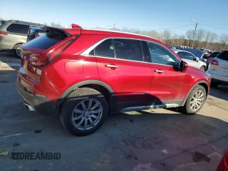 2021 Cadillac XT4 AWD Premium Luxury with VIN 1GYFZDR40MF007346, listed as a Copart auction lot 41662395 with 72,368 mi miles and Salvage Title. Bid and sale history available at carsss.com. Image 3.