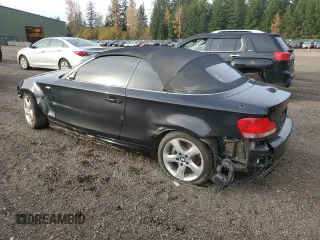2010 BMW 1 Series 135i with VIN WBAUN9C58AVK41899, listed as a Copart auction lot 80092374 with 81,221 mi miles and Salvage title. Bid and sale history available at DreamBid. Image 2.