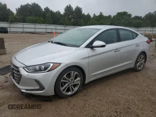 2017 Hyundai Elantra SE with VIN 5NPD84LF4HH050898, listed as a Copart auction lot 59317555 with 90,736 mi miles and Salvage title. Bid and sale history available at DreamBid. Image 1.