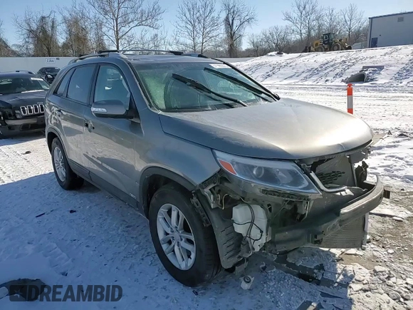 2015 Kia Sorento LX with VIN 5XYKTDA70FG646676, listed as a Copart auction lot 46360375 with 106,172 mi miles and Salvage Title. Bid and sale history available at carsss.com. Image 11.