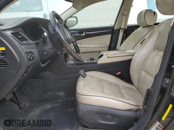 2015 Hyundai Equus Signature with VIN KMHGH4JH8FU095195, listed as a Copart auction lot 53468995 with 118,827 mi miles and Clean Title. Bid and sale history available at DreamBid. Image 7.