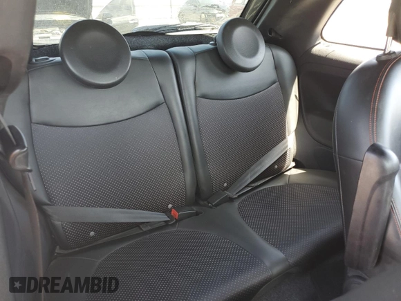2015 FIAT 500e with VIN 3C3CFFGE0FT598221, listed as a Copart auction lot 62610385 with 54,496 mi miles and Clean title. Bid and sale history available at DreamBid. Image 10.