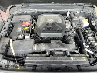 2022 Jeep Wrangler Unlimited Sahara с VIN 1C4HJXEN0NW265454, выставлен на аукционе Copart как лот 62191245 с пробегом 36 550 миль миль и Списание • Salvage title. История ставок и продаж доступна на DreamBid. Изображение 14.