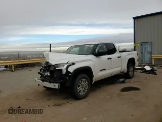 2022 Toyota Tundra SR5 with VIN 5TFLA5DA7NX044358, listed as a Copart auction lot 85799994 with 33,922 mi miles and Salvage title. Bid and sale history available at DreamBid. Image 10.