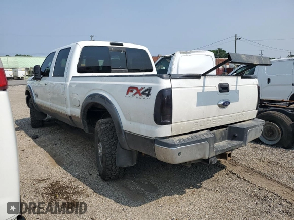 2015 Ford F-350 Platinum z VIN 1FT8W3BT8FEC96133, wystawiony jako Copart lot #58993575 z przebiegiem 207 655 mil mil oraz Szkoda całkowita • Salvage title. Historia ofert i sprzedaży dostępna na DreamBid. Obrazek 2.