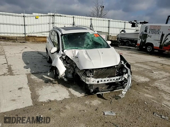 2015 Ford Escape Titanium with VIN 1FMCU0J93FUCO7834, listed as a Copart auction lot 46809885 with Not Provided miles and Salvage Title. Bid and sale history available at DreamBid. Image 11.