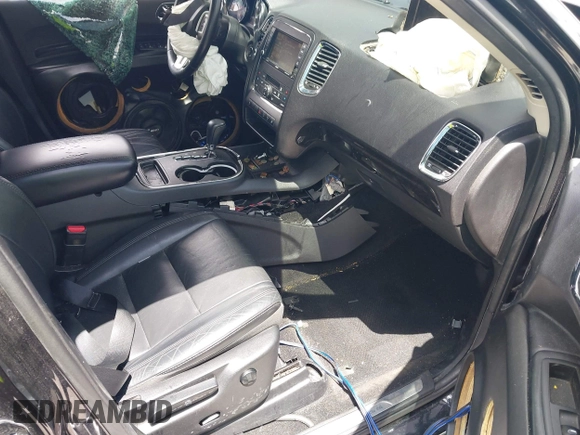 2013 Dodge Durango Crew with VIN 1C4RDHDG9DC684746, listed as a IAAI auction lot 42473302 with 122,602 mi miles and . Bid and sale history available at DreamBid. Image 5.