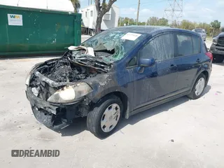 2007 Nissan Versa 1.8 S with VIN 3N1BC13E67L431049, listed as a IAAI auction lot 41723148 with 1 mi miles. Bid and sale history available at carsss.com. Image 2.