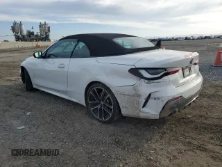 2021 BMW 4 Series 430i with VIN WBA23AT07MCG83014, listed as a Copart auction lot 45770325 with Not provided miles and Salvage title. Bid and sale history available at DreamBid. Image 2.
