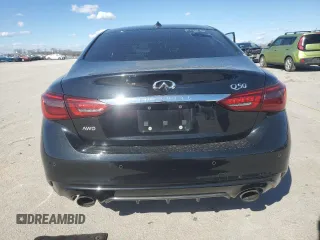 2021 Infiniti Q50 Luxe z VIN JN1EV7BR4MM752541, wystawiony jako Copart lot #47064425 z przebiegiem 64 130 mil mil oraz Szkoda całkowita • Salvage title. Historia ofert i sprzedaży dostępna na DreamBid. Obrazek 6.