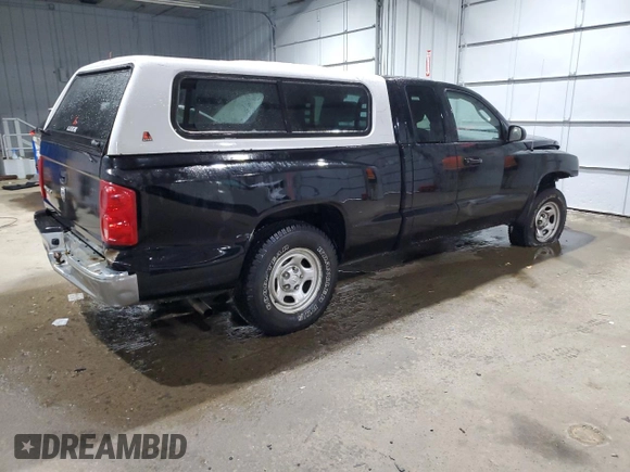 2006 Dodge Dakota ST with VIN 1D7HE22K46S515665, listed as a Copart auction lot 43852035 with 156,629 mi miles and Salvage Title. Bid and sale history available at DreamBid. Image 3.