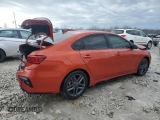2020 Kia Forte GT-Line with VIN 3KPF34ADXLE207047, listed as a Copart auction lot 46917585 with 33,120 mi miles and Non Repairable. Bid and sale history available at carsss.com. Image 3.