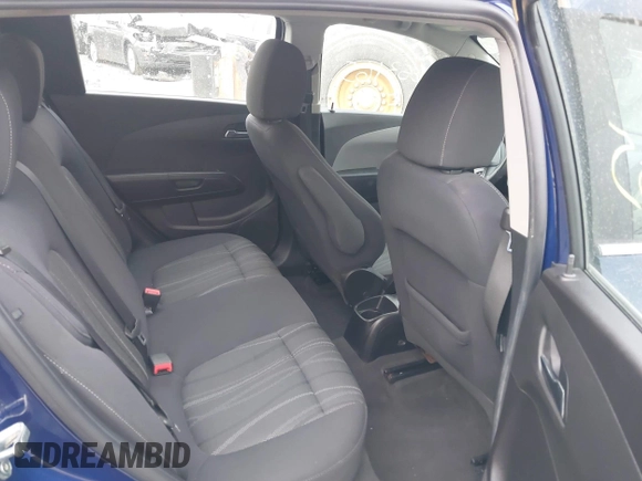 2013 Chevrolet Sonic LT with VIN 1G1JC6SB5D4202627, listed as a IAAI auction lot 41653165 with 109,807 mi miles. Bid and sale history available at carsss.com. Image 8.