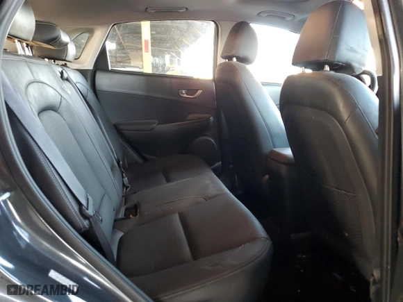 2019 Hyundai Kona Ultimate with VIN KM8K53A55KU356991, listed as a Copart auction lot 83376124 with 137,899 mi miles and Salvage Title. Bid and sale history available at carsss.com. Image 10.