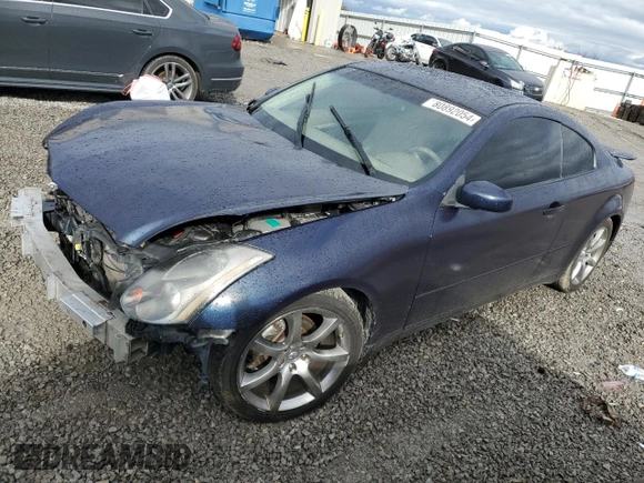 2004 Infiniti G35 Coupe w/Leather with VIN JNKCV54E14M825012, listed as a Copart auction lot 80892054 with 141,616 mi miles and Salvage Title. Bid and sale history available at carsss.com. Image 1.