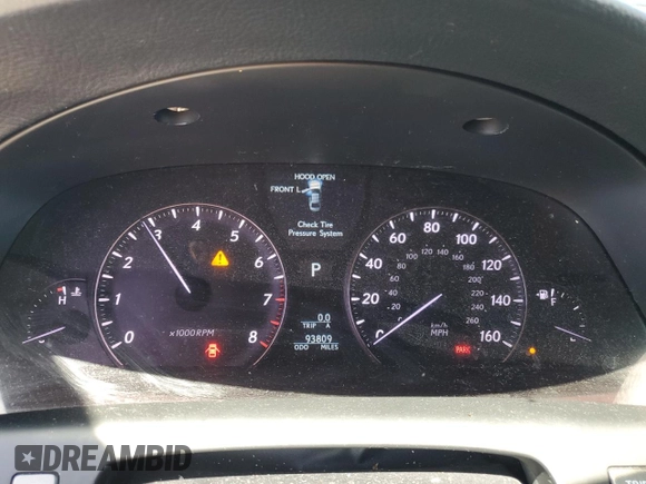 2007 Lexus LS 460 L z VIN JTHGL46F975008893, wystawiony jako Copart lot #55763835 z przebiegiem 93 809 mil mil oraz Szkoda całkowita • Salvage title. Historia ofert i sprzedaży dostępna na DreamBid. Obrazek 9.
