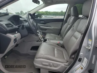 2013 Honda CR-V EX-L z VIN 5J6RM4H78DL000086, wystawiony jako Copart lot #58024115 z przebiegiem 117 129 mil mil oraz Szkody całkowita. Historia ofert i sprzedaży dostępna na DreamBid. Obrazek 7.