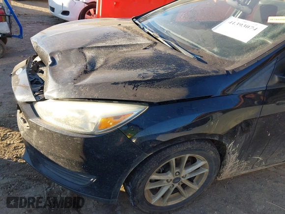 2017 Ford Focus SE with VIN 1FADP3F21HL288487, listed as a IAAI auction lot 41393074 with 87,883 mi miles. Bid and sale history available at carsss.com. Image 6.