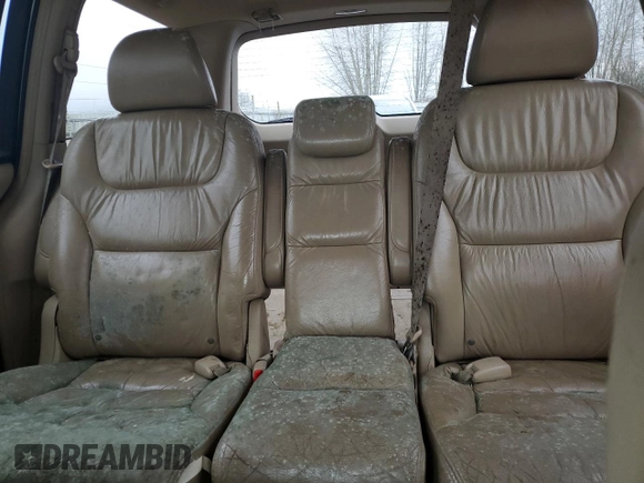 2005 Honda Odyssey EX-L with VIN 5FNRL38655B000691, listed as a Copart auction lot 47814195 with 233,384 mi miles and Clean Title. Bid and sale history available at carsss.com. Image 10.