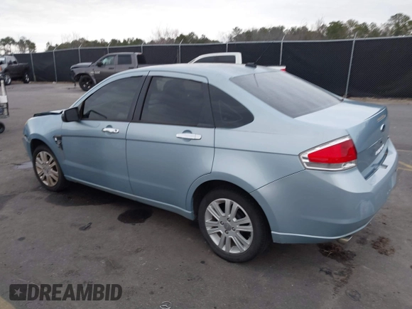 2008 Ford Focus SE with VIN 1FAHP35N78W270569, listed as a IAAI auction lot 38518647 with 173,674 mi miles. Bid and sale history available at carsss.com. Image 3.