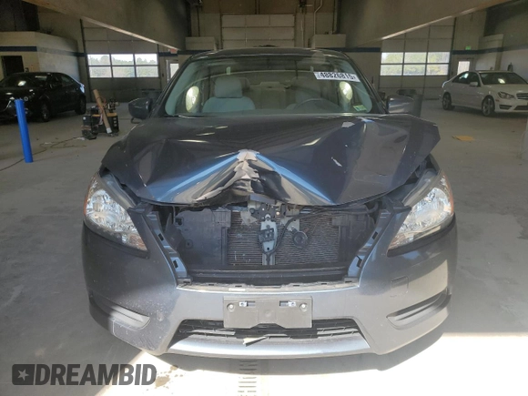 2013 Nissan Sentra FE+ S with VIN 3N1AB7AP7DL694832, listed as a Copart auction lot 48826815 with 85,397 mi miles and Clean Title. Bid and sale history available at DreamBid. Image 5.