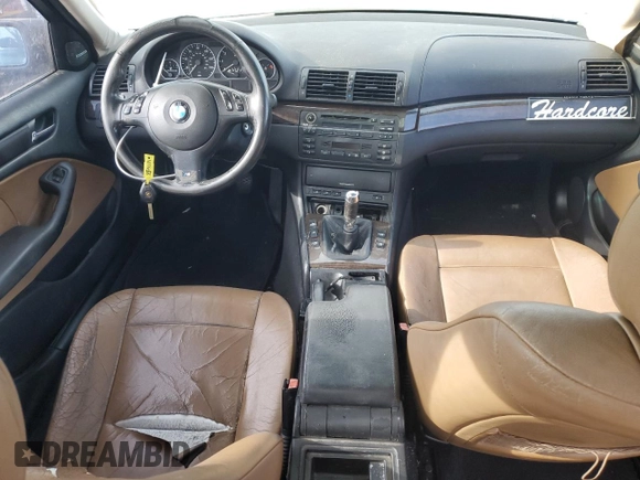 2002 BMW 3 Series 330i with VIN WBAEV53452KM00658, listed as a Copart auction lot 82062874 with 106,031 mi miles and Salvage Title. Bid and sale history available at carsss.com. Image 8.