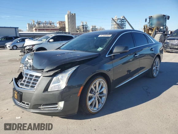2014 Cadillac XTS Luxury with VIN 2G61M5S32E9291663, listed as a Copart auction lot 50421035 with 34,051 mi miles and Salvage title. Bid and sale history available at DreamBid. Image 1.