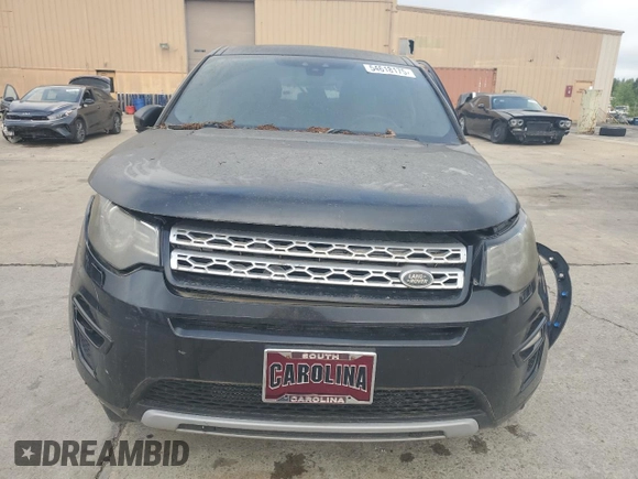 2016 Land Rover Discovery Sport HSE with VIN SALCR2BG5GH569360, listed as a Copart auction lot 54618175 with 0 mi miles and Clean Title. Bid and sale history available at carsss.com. Image 5.