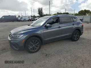 2024 Volkswagen Tiguan SE with VIN 3VVNB7AX6RM011603, listed as a Copart auction lot 77067574 with 7,961 mi miles and Salvage Title. Bid and sale history available at DreamBid. Image 1.