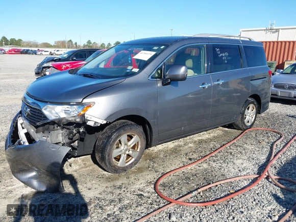2017 Nissan Quest SV with VIN JN8AE2KP9H9165133, listed as a IAAI auction lot 41789379 with 131,063 mi miles. Bid and sale history available at carsss.com. Image 17.