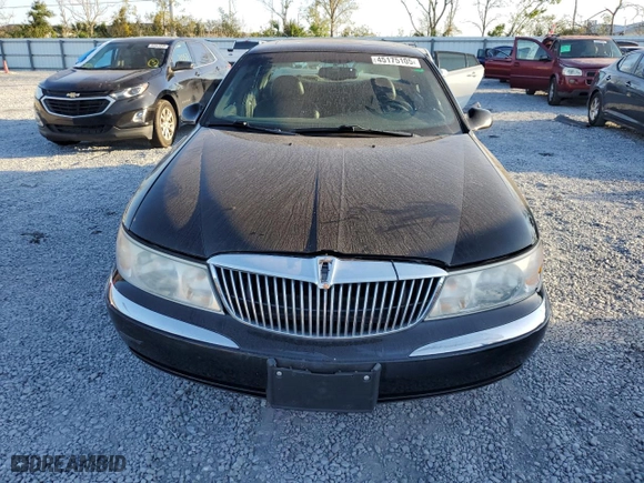 2001 Lincoln Continental with VIN 1LNHM97V71Y698831, listed as a Copart auction lot 45175105 with 97,671 mi miles and Salvage Title. Bid and sale history available at carsss.com. Image 5.