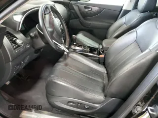2016 Infiniti QX70 with VIN JN8CS1MW0GM753031, listed as a Copart auction lot 59922585 with 110,236 mi miles and Salvage title. Bid and sale history available at DreamBid. Image 7.