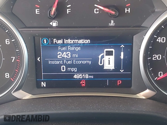 2020 GMC Acadia SLE with VIN 1GKKNKLA7LZ127018, listed as a IAAI auction lot 41916867 with 49,518 mi miles and . Bid and sale history available at carsss.com. Image 16.
