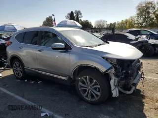 2021 Honda CR-V Touring with VIN 2HKRW1H97MH419440, listed as a Copart auction lot 45425425 with 38,000 mi miles and Salvage Title. Bid and sale history available at carsss.com. Image 4.