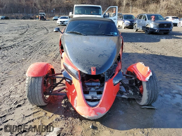 2000 Plymouth Prowler z VIN 1P3EW65GXYV605039, wystawiony jako Copart lot #86871634 z przebiegiem 33 584 mil mil oraz Szkody całkowita. Historia ofert i sprzedaży dostępna na DreamBid. Obrazek 5.