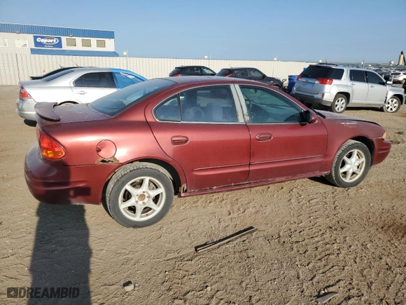 2002 Oldsmobile Alero GL1 with VIN 1G3NL52E92C215610, listed as a Copart auction lot 69024954 with 158,441 mi miles and Salvage Title. Bid and sale history available at carsss.com. Image 3.