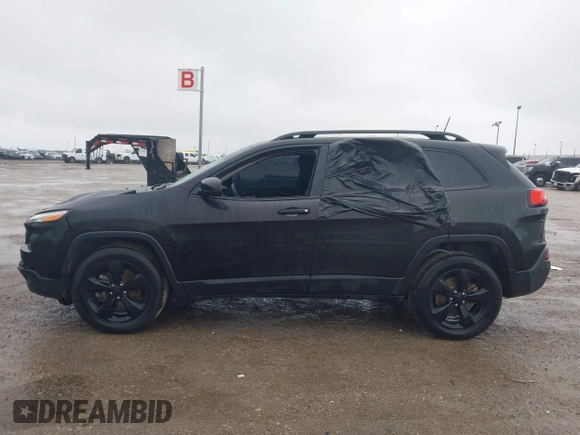 2017 Jeep Cherokee Sport with VIN 1C4PJMAB7HW614572, listed as a IAAI auction lot 41477399 with 117,288 mi miles and . Bid and sale history available at DreamBid. Image 14.