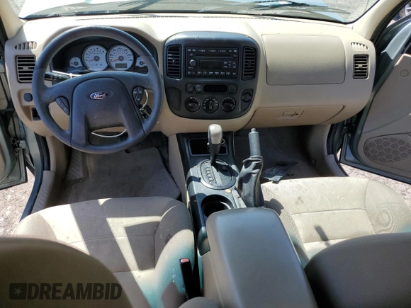 2006 Ford Escape XLS z VIN 1FMYU02Z36KB10195, wystawiony jako Copart lot #53108415 z przebiegiem Nie podano mil oraz Szkoda całkowita • Salvage title. Historia ofert i sprzedaży dostępna na DreamBid. Obrazek 8.