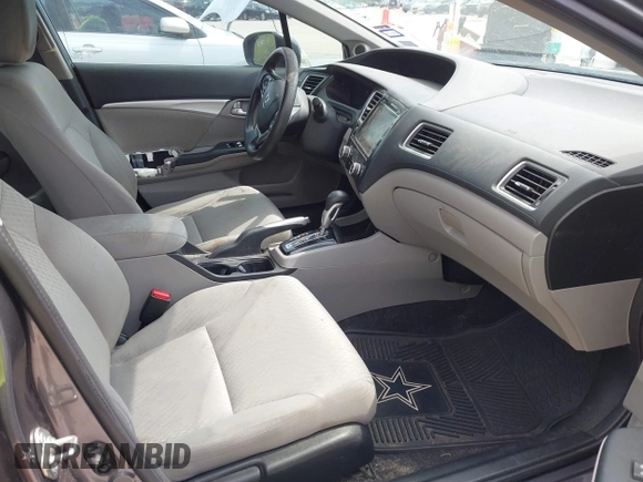 2014 Honda Civic Sedan EX with VIN 19XFB2F88EE083124, listed as a IAAI auction lot 41897043 with 141,407 mi miles. Bid and sale history available at carsss.com. Image 5.